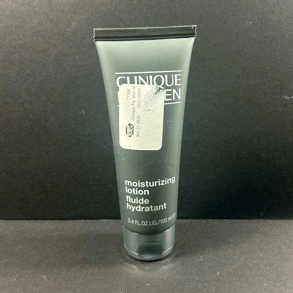 Clinique For Men Moisturizing Lotion Grey Daily Face Moisturizer Mens 3.4oz